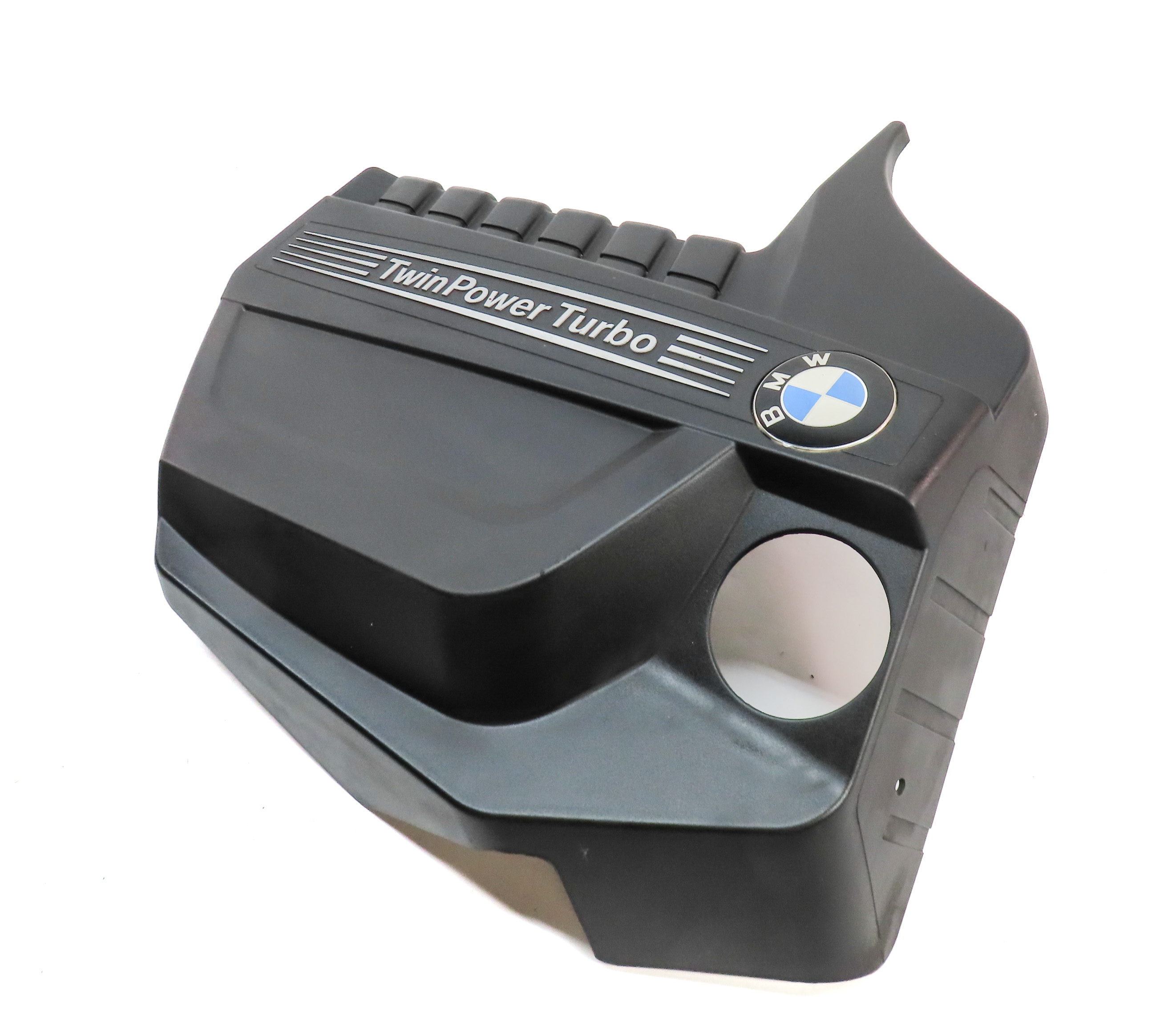 11-18 BMW 535i 640i 740i X3 X5 X6 (F10 F07 F01) 3.0L TURBO N55 ENGINE COVER TRIM — exact item pictured